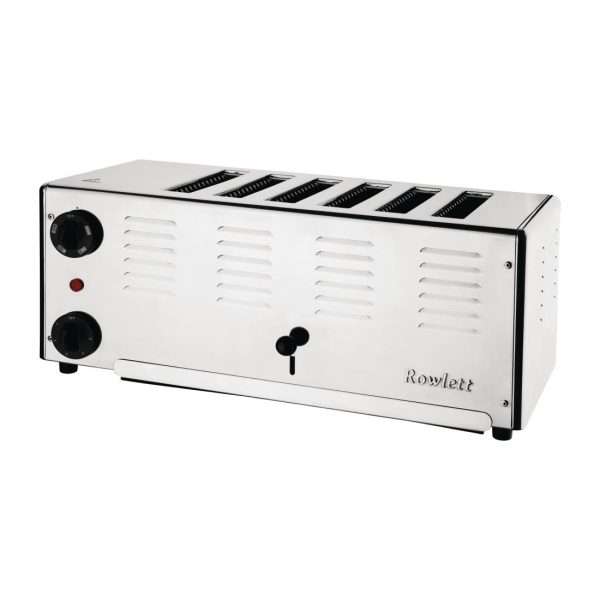 Rowlett Premier 6 Slot Toaster with 2 x Additional Elements