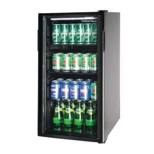 Nisbets Essentials Single Door Back Bar Cooler 92Ltr