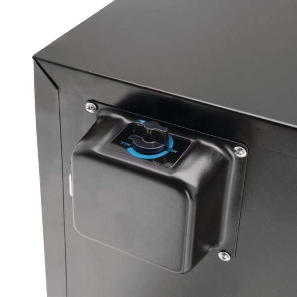 Nisbets Essentials Single Door Back Bar Cooler 92Ltr