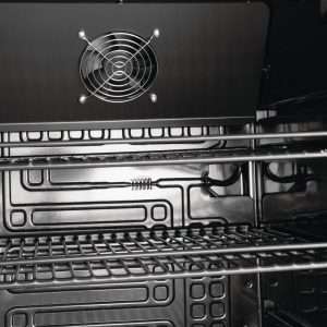 Nisbets Essentials Single Door Back Bar Cooler 92Ltr