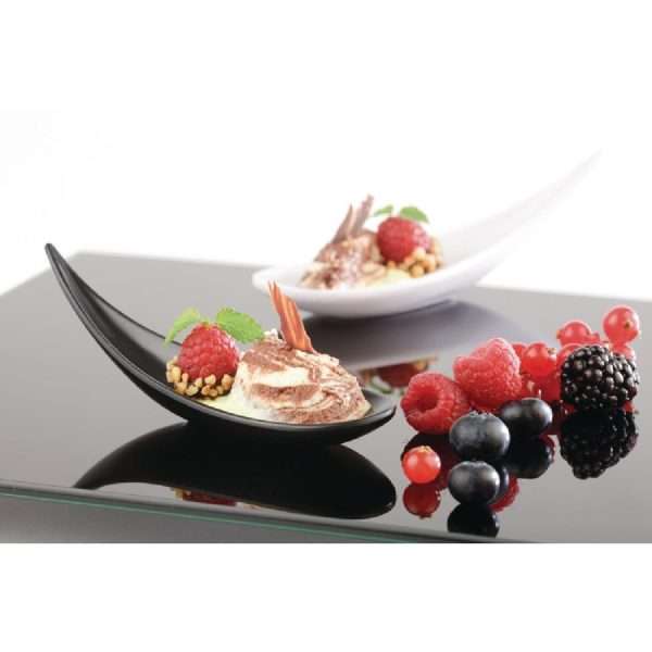 APS Boat Canape Spoon 145mm White