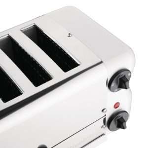 Rowlett Stainless Steel White 8 Slot Toaster