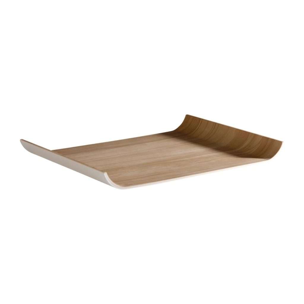APS Frida Tray Wood and White 355mm