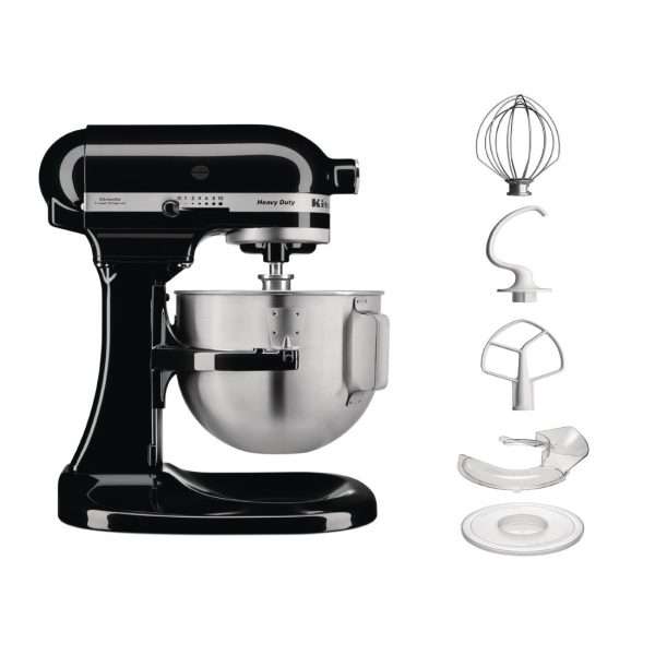 KitchenAid K5 Heavy-Duty Bowl-Lift Stand Mixer 4.8Ltr Black 5KPM5EOB
