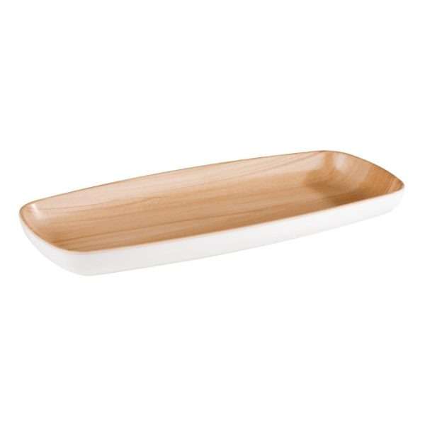 APS Frida Tray Wood & White 270 x 120mm