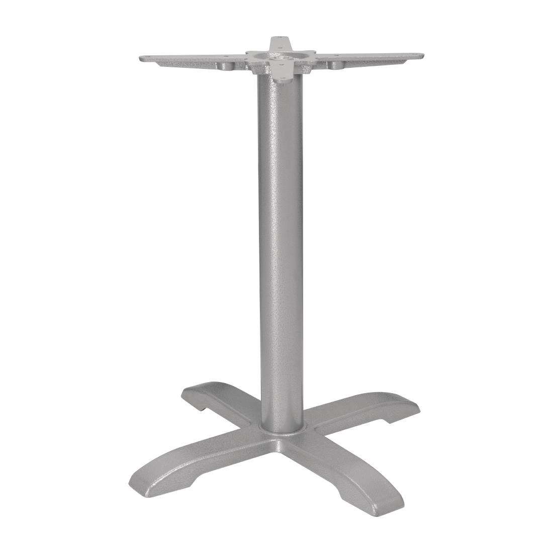 ft028_tablebase1 Bolero Cast Iron Table Base Grey