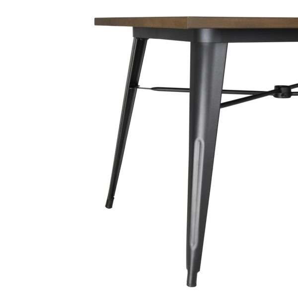 Bolero Complete OutdoorTable 120x76x76cm – Dark Wood