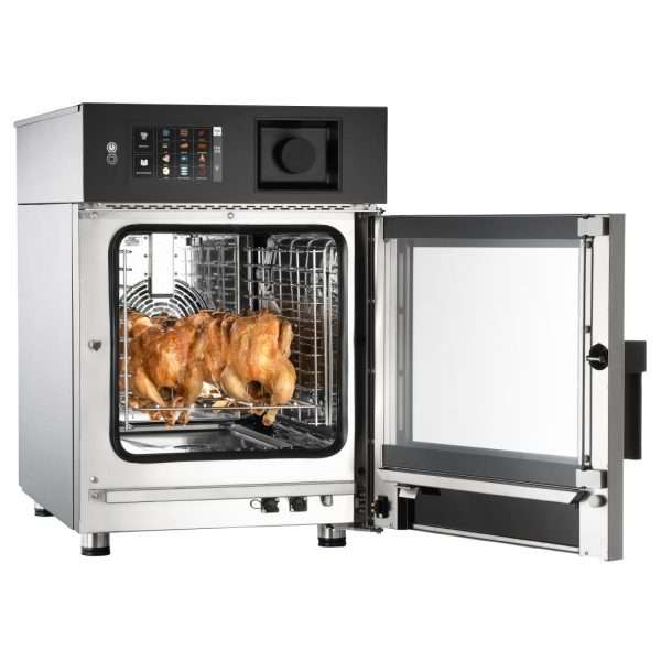 GIORIK KORE – KIG061W 6 X 1/1GN SLIMLINE GAS COMBI OVEN WITH WASH SYSTEM