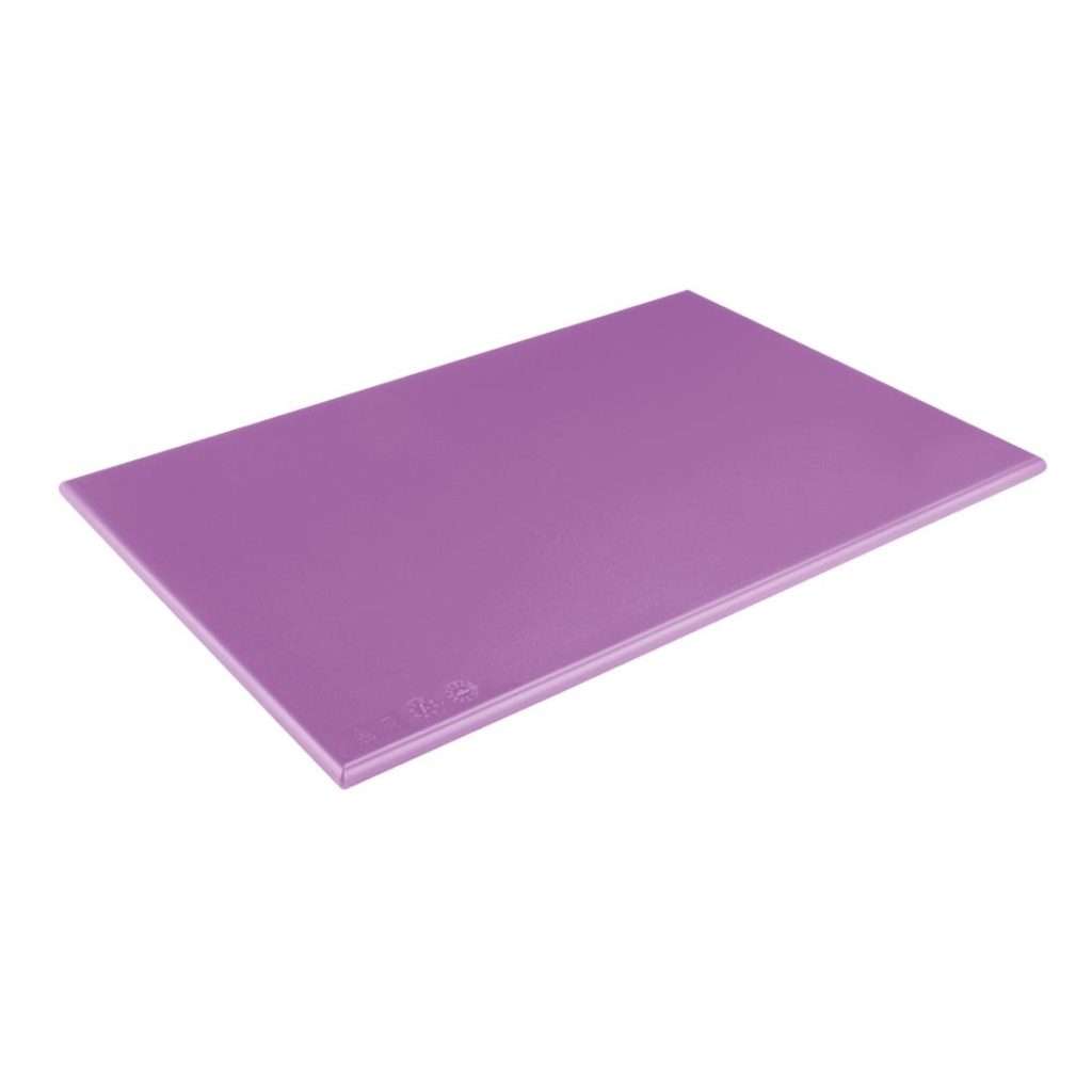 Hygiplas High Density Chopping Board Purple – 450x300x25mm