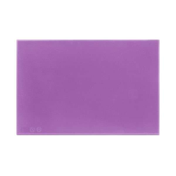 Hygiplas High Density Chopping Board Purple – 450x300x25mm