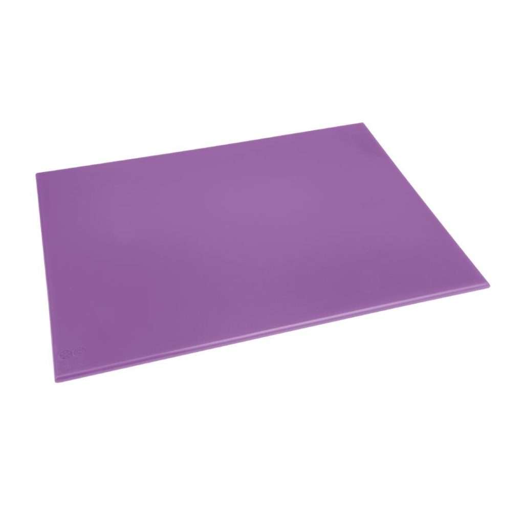 Hygiplas High Density Chopping Board Purple – 600x450x12mm