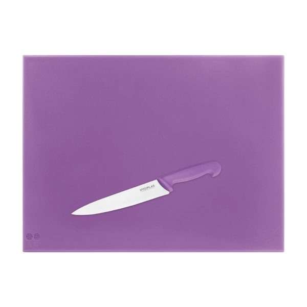 Hygiplas High Density Chopping Board Purple – 600x450x12mm