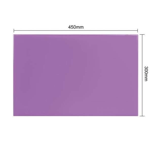 Hygiplas Anti-bacterial High Density Chopping Board Purple – 450x300x10mm