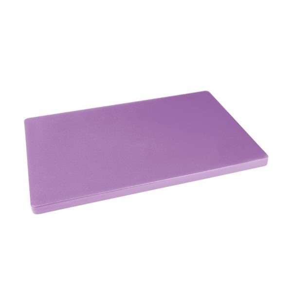 Hygiplas Low Density Chopping Board Purple – 300x450x20mm