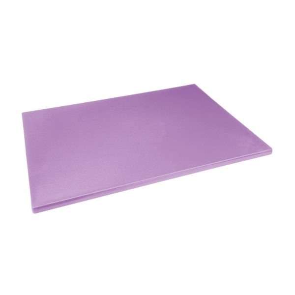 Hygiplas Low Density Chopping Board Purple – 600x450x20mm