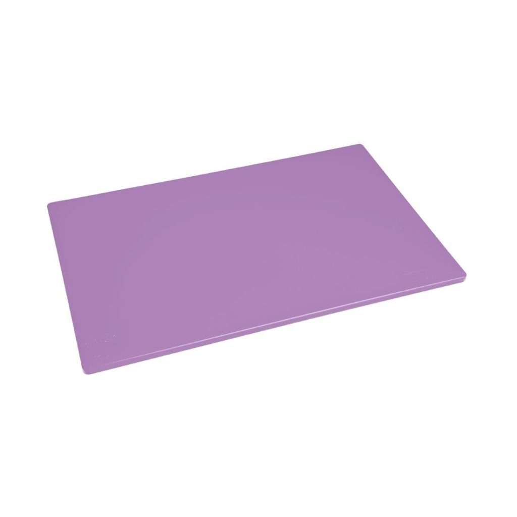 Hygiplas Anti-bacterial Low Density Chopping Board Purple – 450x300x10mm