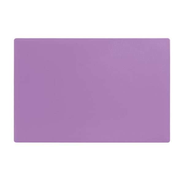 Hygiplas Anti-bacterial Low Density Chopping Board Purple – 450x300x10mm