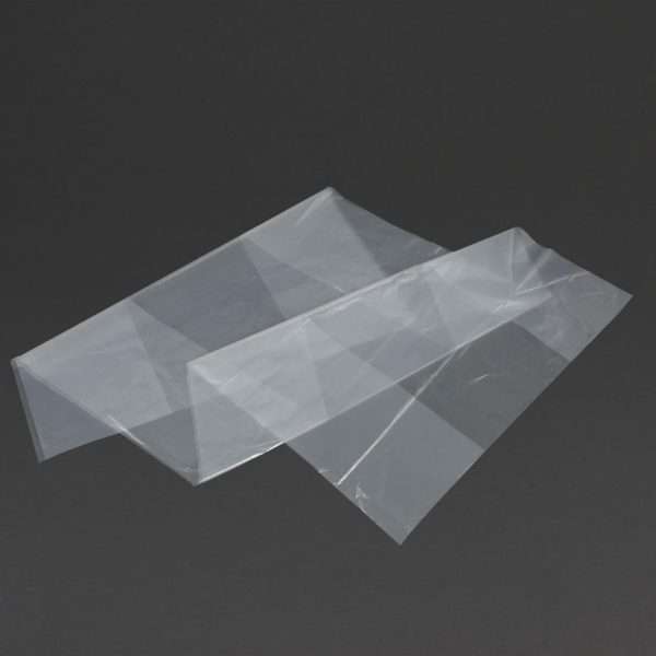 Jantex Medium Duty Recycled Bin Bag 12kg 90 ltr Clear (Pack of 200)