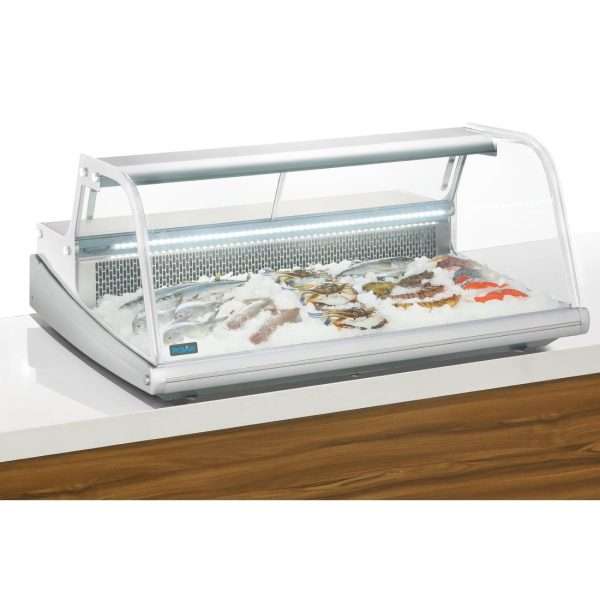 Polar G-Series Fish Display Serve Over Counter Fridge 255Ltr