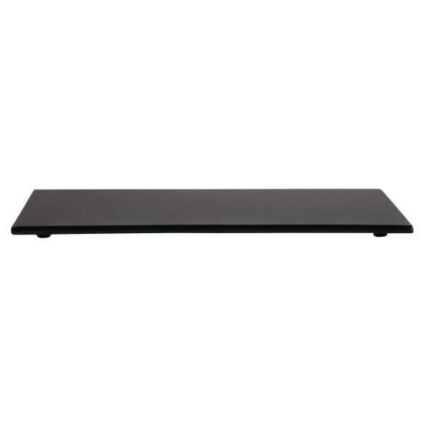 APS Zero Melamine Platter Black GN 1/3