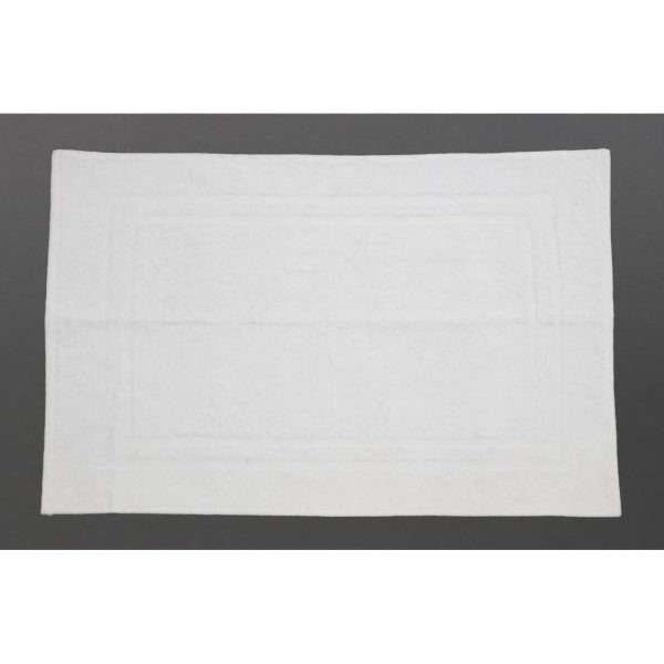 EcoKnit Bath Mat White, 800gsm