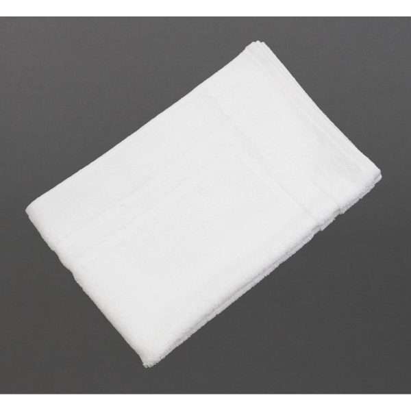 EcoKnit Bath Mat White, 800gsm