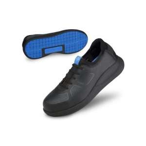 WearerTech Transform Safety Toe Trainer Black with Modular Insole Size 37