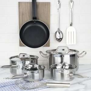 Nisbets Essentials Cook Like A Pro 5-Piece Cookware Set