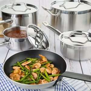 Nisbets Essentials Cook Like A Pro 5-Piece Cookware Set