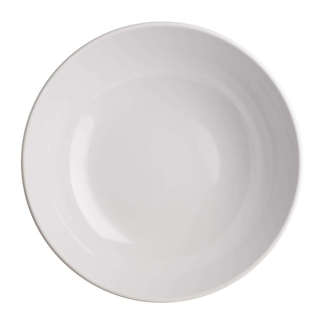 vv3465_2 Steelite Craft White Buffet Extra Large Round Bowls 381mm (Pack of 2)