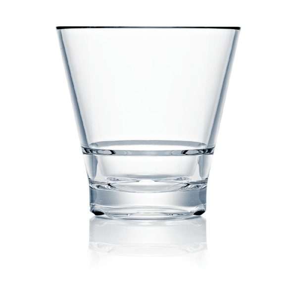 Steelite Capella Stack Clear Rocks 266ml (Box 12)(Direct)