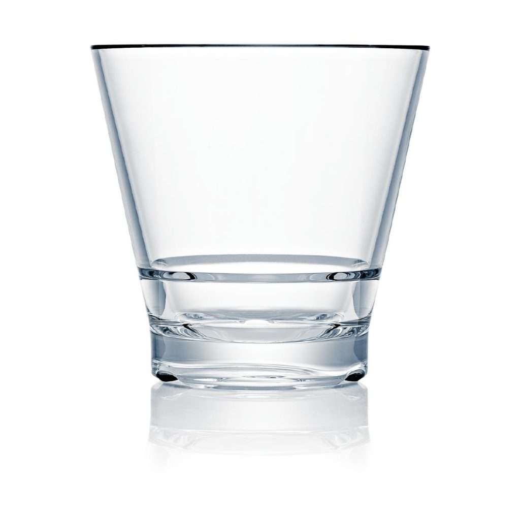 Steelite Capella Stack Clear Double Rocks 355ml (Box 12)(Direct)