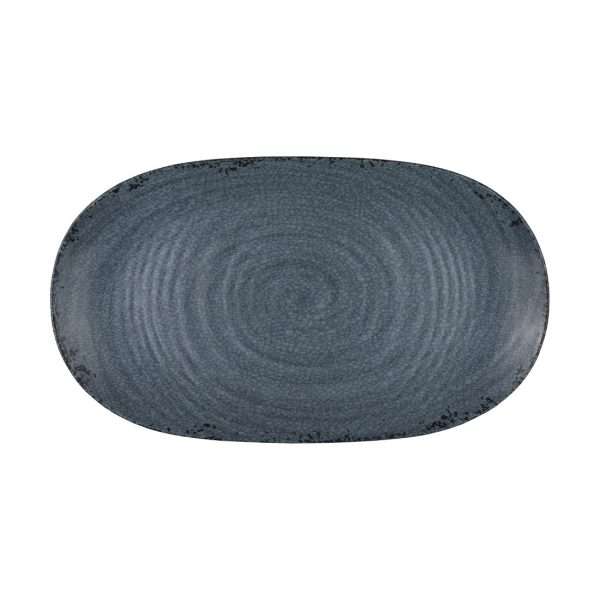 Steelite Creations Pompeii Slate Platter 355.6×203.2mm (Box 12)(Direct)