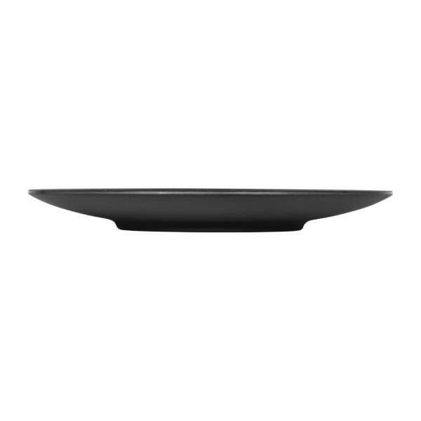 Steelite Hermosa Black Round Plates 330mm (Pack of 6)