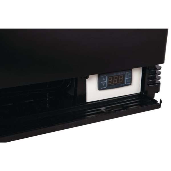 Polar C-Series Energy Efficient  Display Fridge Black 68Ltr
