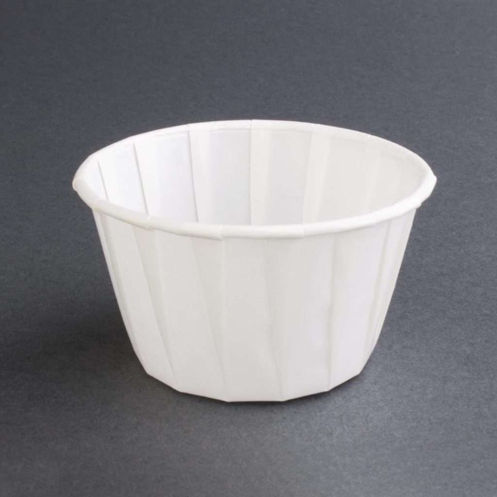 Recyclable Paper Sauce Pots Large 4oz (Pack of 250)