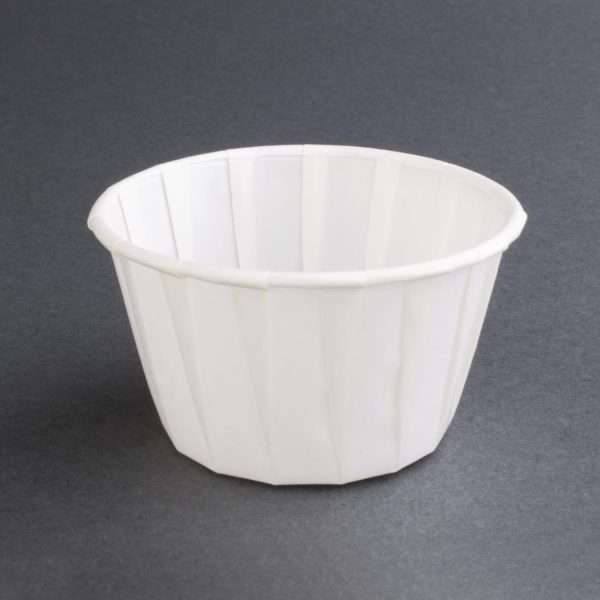 Recyclable Paper Sauce Pots Large 4oz (Pack of 250)