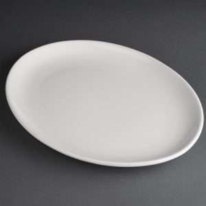 Athena Hotelware Oval Coupe Plates 254 x 197 mm (Pack of 12) 4 cc211 athena ww g