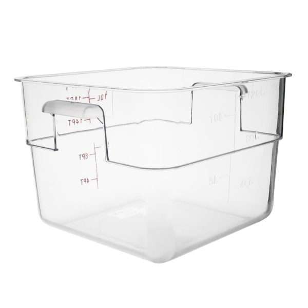 Hygiplas Polycarbonate Square Storage Container 10Ltr