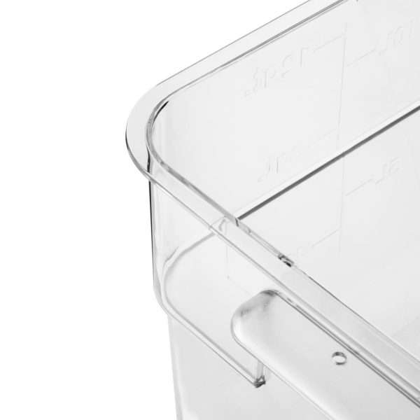 Hygiplas Polycarbonate Square Storage Container 10Ltr