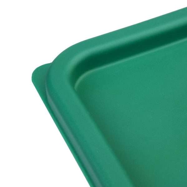 Hygiplas Square Food Storage Container Lid Green Large