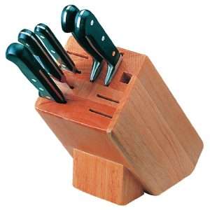 d738 wooden knife block