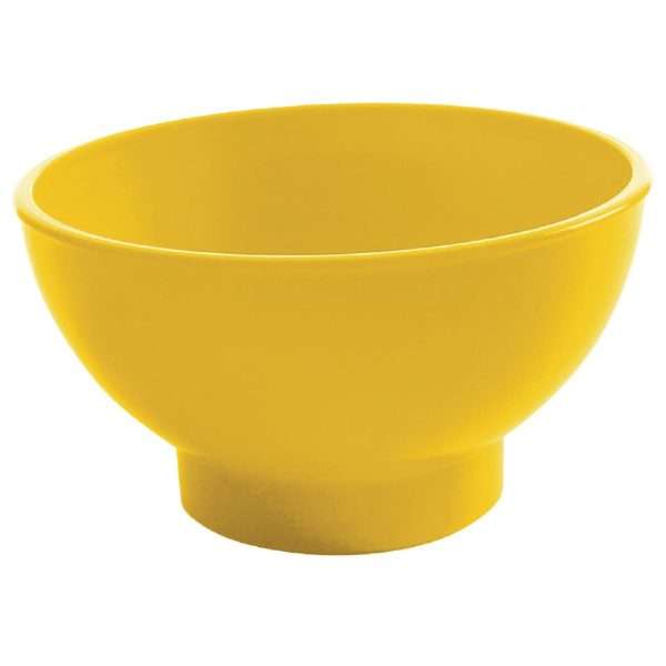 dl111 y kristallon sundae dish yellow