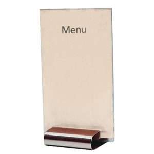 f778 menu card holder