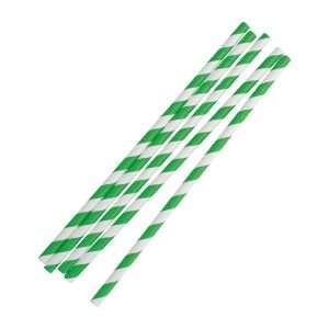 fb143 bendypaperstrawgreenstripe2