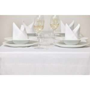 Mitre Luxury Satin Band Tablecloth 910 x 910mm 3 gw417 secondary