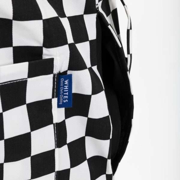 Whites Unisex Vegas Trousers Big Black & White Check Size L