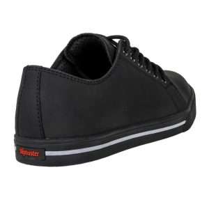 Slipbuster Recycled Microfibre Safety Trainers Matte Black 37