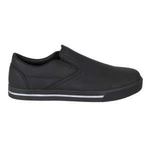 Slipbuster Recycled Microfibre Slip-on Shoe Matte Black 37