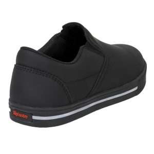 Slipbuster Recycled Microfibre Slip-on Shoe Matte Black 37